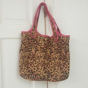 Cheetah print laptop bag